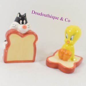 Salz- und Pfefferstreuer Titi und Grosminet STARLINE Looney Tunes Keramik