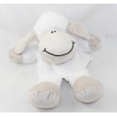 Doudou Marionette schaf Lilalu weiß beige Li La Lu 28 cm