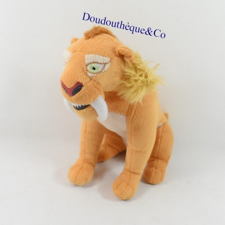 Plush Diego the age of ice 4 Tiger at 23 cm Saber-toothed