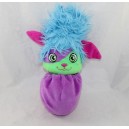 Peluche Yikes Popples SPIN MASTER Bubbles violet vert transformable 20 cm
