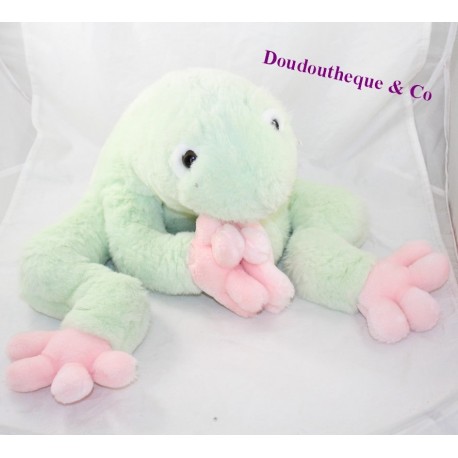 Plüsch Frosch GIPSY Grün Scratch Hände 55 cm Plüsch Frosch GIPSY Grün Scratch Hände 55 cm