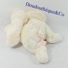 Coniglio Doudou Candy DOUDOU E COMPAGNY rosa bianco modello 30 cm