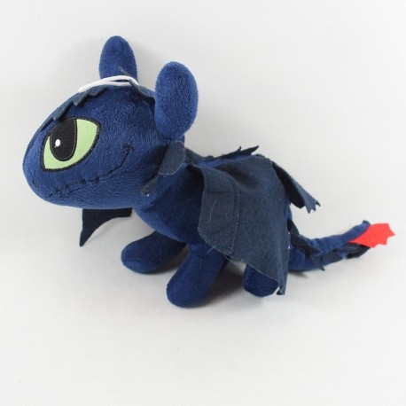 Drachen Plüsch Krokmou DREAMWORKS Blaue Drachen 40 cm