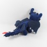 Peluche dragon Krokmou DREAMWORKS Dragons bleu 40 cm