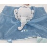 Blanket flat Jack elephant NATTOU Jack Jules and Nestor blue gray triangles 25 cm