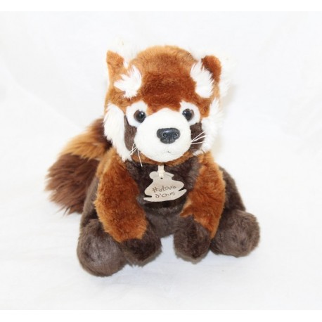 OurS HISTORY Red Panda Bear Authentic Red Panda 22 cm