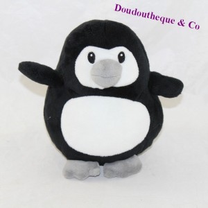 Peluche pingouin SEPHORA manchot noir blanc 19 cm