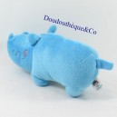 Peluche hippopotame henry JELLYCAT bleu hochet 22 cm