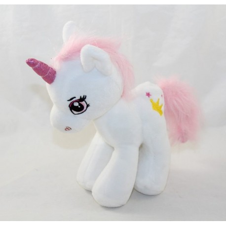 White pink item unicorn crown 20 cm