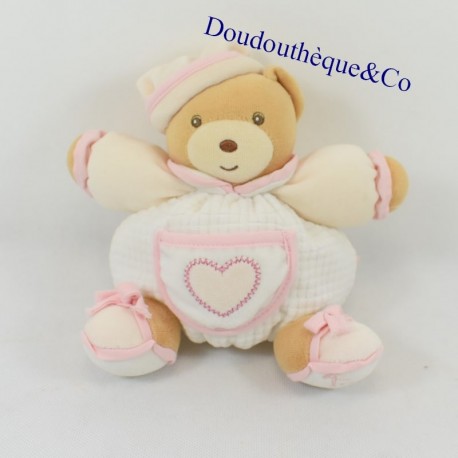 Oso oso KALOO lilirose cascabel bolsillo corazón rosa 15 cm