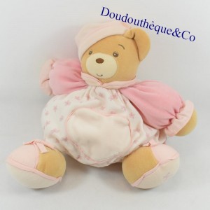Teddy bear KALOO Lilirose heart arm pink patapouf 20 cm