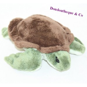 Tartaruga marina coccolona K-M guscio marrone verde 25 cm