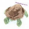 Peluche tortuga marina K-M verde marrón concha 25 cm