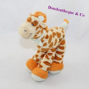 Peluche girafe KIMBALOO marron écharpe