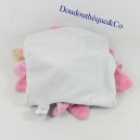 Doudou flaches Kaninchen KUSCHELTIER UND GESELLSCHAFT Sammler rosa Blütenblatt DC2791 21 cm