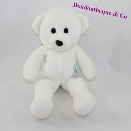 Peluche ours NOUNOURS classique blanc