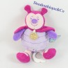 Musical musical cub dOUDOU AND COMPAGNY Raspberry pink violet 18 cm