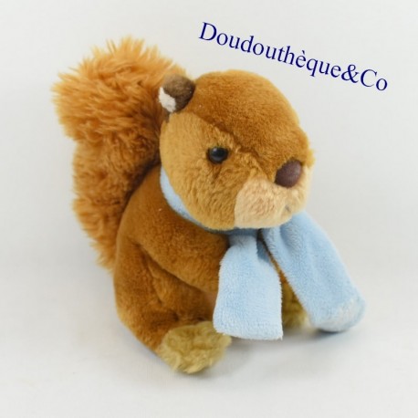 Squirrel cub LASCAR beige blue scarf 18 cm