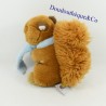 Plüsch Eichhörnchen LASCAR beige blau schal 18 cm