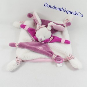 Doudou flaches Kaninchen DOUDOU AND COMPANY Lila rosa Kirsche DC2703