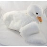 Peluche range pyjamas swan BOULGOM vintage white RARE 40 cm