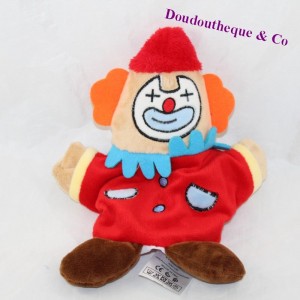 Doudou marionnette clown MAISONS DU MONDE cirque 27 cm