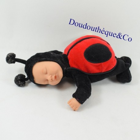 Doll ANNE GEDDES baby ladybug disguise 26 cm