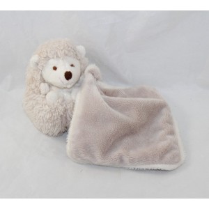 Doudou Taschentuch Hubert Igel BUKOWSKI beige taupe 18 cm