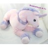 Grande unicorno di pelux pelux magico cavallo rosa viola 50 cm