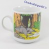Mug scene Asterix and Obelix UDERZO vintage 1991 ceramic cup 9 cm