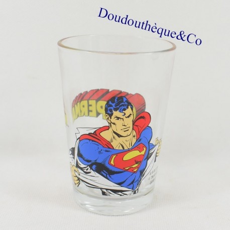 Superman Dc Comics vetro PASABAHCE Marvel bicchiere d'acqua 10 cm