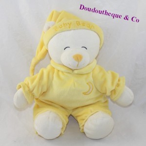 Peluche ours GIPSY Baby bear jaune