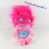 Plush Poppy Troll Rose Dreamworks pink hair 35 cm
