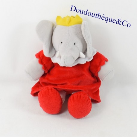 copy of Elephant Cub Celeste IDEAL Babar pink dress 40 cm