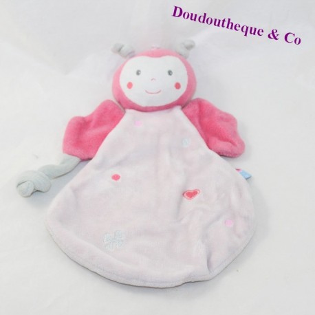 Doudou PlattSchmetterte ZUCKER ORGE Marienkäfer Doudou PlattSchmetterte ZUCKER ORGE Marienkäfer