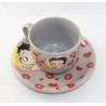 Bowl + plate Betty Boop KING FEATURES breakfast set large bowl and saucer heart