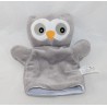 Doudou puppet owl ZEEMAN gray owl 20 cm