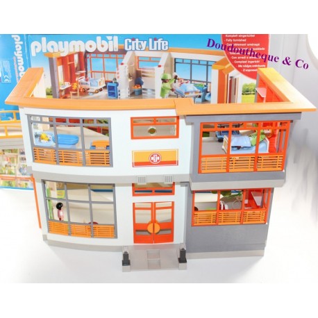 Ospedale pediatrico giocattolo attrezzato City Action PLAYMOBIL 6657