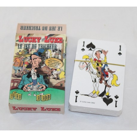 Lucky Luke CARTA MUNDI juego de cartas tramposo 2003