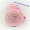 Mug in relief mouse DIDDL pink ceramic cup 3D DIDDLINA 10 cm