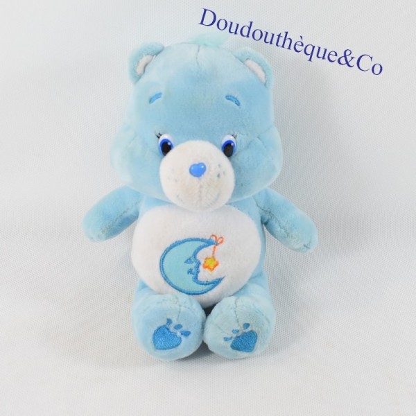 Doudou Peluche Ours bleu Bisounours Grosrêveur Etoiles Coeur Care Bears  Jemini