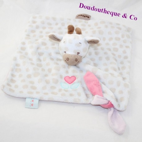 Doudou Girarafe NATTOU Charlotte & Rose Doudou Girarafe NATTOU Charlotte & Rose