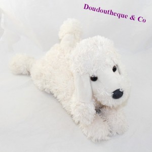 Plush dog LOUISE MANSEN white poodle