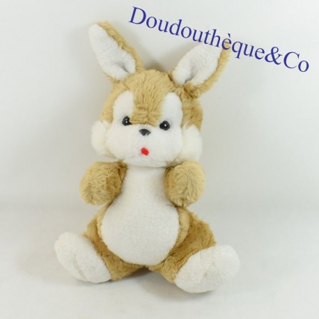 copy of Bunny bunny NOUNOURS blue white vintage tongue pulled yellow duck 29 cm