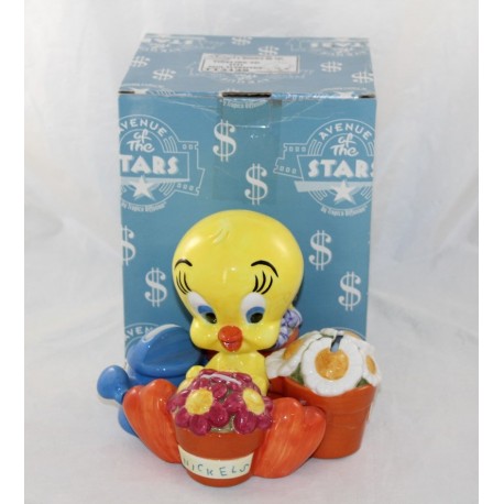 3D piggy bank Titi AVENUE OF THE STARS Looney Tunes multi ceramic slots