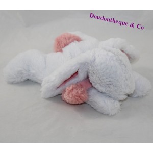 Doudou rabbit DOUDOU AND COMPANY Pompon pink coral DC2682 25 cm