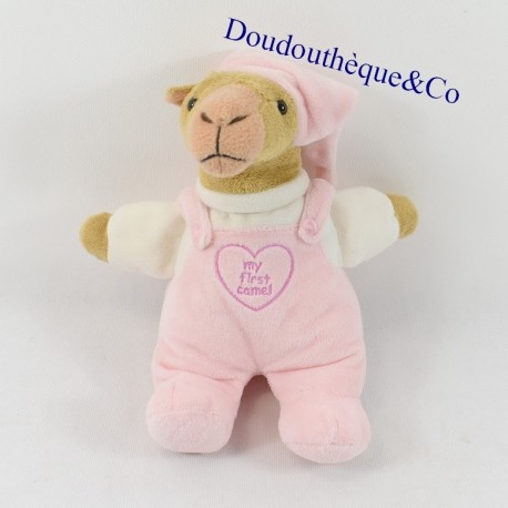 Plush camel BAMBINO Dubai U.A.E pink "My first camel" 23 cm