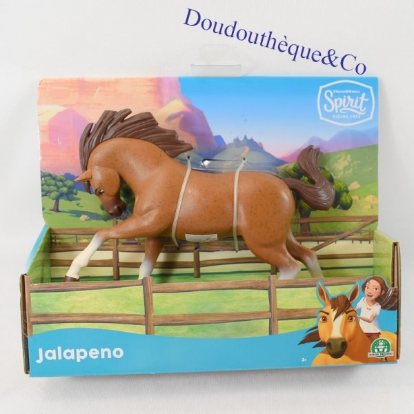 Figurine cheval Jalapeno DREAMWORKS Spirit Riding Free 16 cm NEUF 