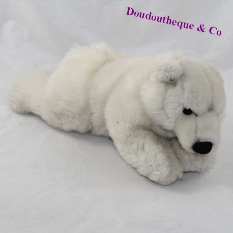 Peluche ours polaire GEO blanc
