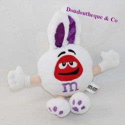 M&M'S red chocolate candy plush disguised as a rabbit